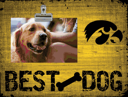 Iowa Hawkeyes Best Dog Clip Frame