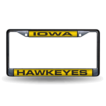 Iowa Hawkeyes Black 12