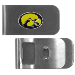 Iowa Hawkeyes Bottle Opener Money Clip