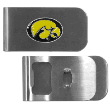 Iowa Hawkeyes Bottle Opener Money Clip