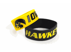 Iowa Hawkeyes Bracelets 2 Pack Wide
