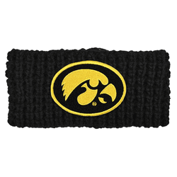 Iowa Hawkeyes Chunky Knit Headband