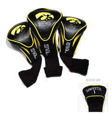 Iowa Hawkeyes Club 3 Piece Contour Headcover Set