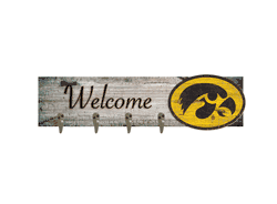 Iowa Hawkeyes Coat Hanger 6x24
