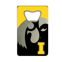 Iowa Hawkeyes Credit Card Style Bottle Opener - 2 x 3.25