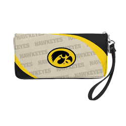 Iowa Hawkeyes Curve Zip Organizer Wallet