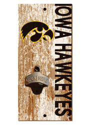 Iowa Hawkeyes Distressed Bottle Opener