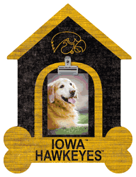 Iowa Hawkeyes Dog Bone House Clip Frame