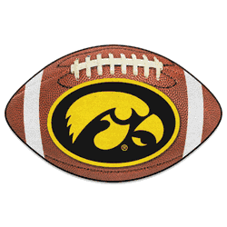 Iowa Hawkeyes Football Rug - 20.5in. x 32.5in.