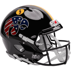 Iowa Hawkeyes Full Size Authentic Speed Football Helmet Stars and Stripes