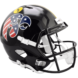 Iowa Hawkeyes Full Size Speed Replica Football Helmet Stars and Stripes