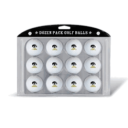 Iowa Hawkeyes Golf Balls Pack of 12