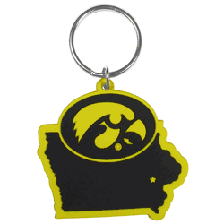 Iowa Hawkeyes Home State Flexi Key Chain