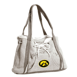 Iowa Hawkeyes Hoodie Purse Grey