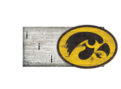 Iowa Hawkeyes Key Holder 6x12