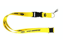 Iowa Hawkeyes Lanyard Gold