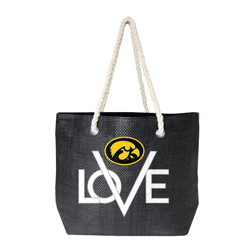 Iowa Hawkeyes Love Tote