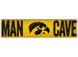 Iowa Hawkeyes Man Cave Sign
