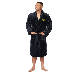 Iowa Hawkeyes NCAA L/XL Silk Touch Robe 26x47 Inches
