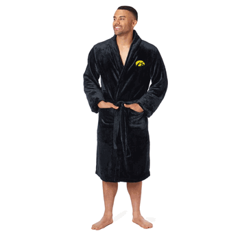 Iowa Hawkeyes NCAA L/XL Silk Touch Robe 26x47 Inches