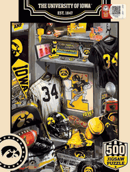 Iowa Hawkeyes NCAA Locker Room 500pc Puzzle