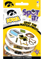Iowa Hawkeyes NCAA Spot It! Game