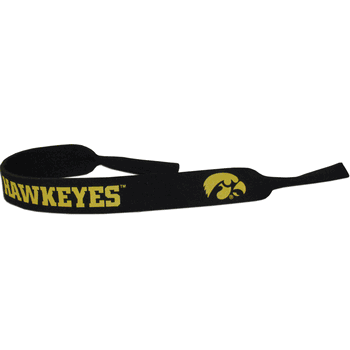 Iowa Hawkeyes Neoprene Sunglass Strap