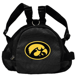 Iowa Hawkeyes Pet Mini Backpack BLCK S