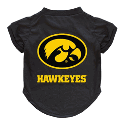 Iowa Hawkeyes Pet T-Shirt XL