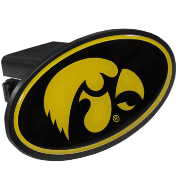 Iowa Hawkeyes Plastic Hitch Cover Class III