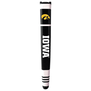 Iowa Hawkeyes Putter Grip (Colored with white stripes)