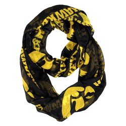 Iowa Hawkeyes Sheer Infinity Scarf