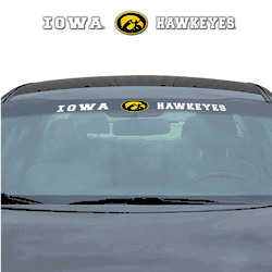 Iowa Hawkeyes Sun Stripe Windshield Decal 3.25 in. x 34 in.