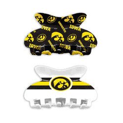 Iowa Hawkeyes Team Hair Claw Set