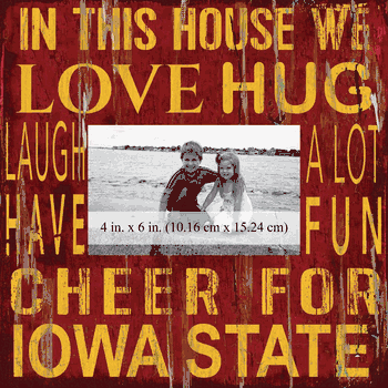 Iowa St. 10x10 In This House Frame