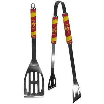Iowa St. Cyclones 2 pc Steel BBQ Tool Set