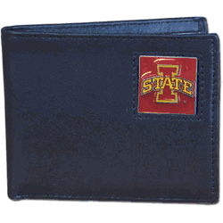 Iowa St. Cyclones Leather Bi-fold Wallet