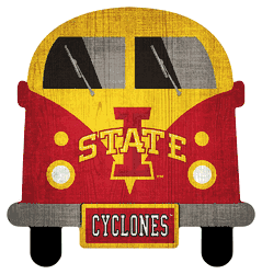 Iowa State Cyclones 12" Team Bus Sign