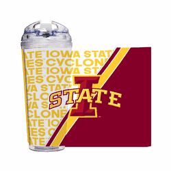 Iowa State Cyclones 24 Oz Hinged Lid Tumbler