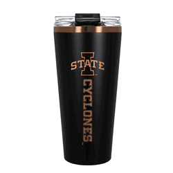 Iowa State Cyclones 32oz Black and Copper Big Slim with Straw