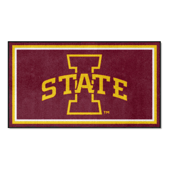 Iowa State Cyclones 3ft. x 5ft. Plush Area Rug