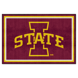 Iowa State Cyclones 5ft. x 8 ft. Plush Area Rug