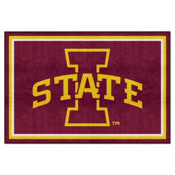 Iowa State Cyclones 5ft. x 8 ft. Plush Area Rug