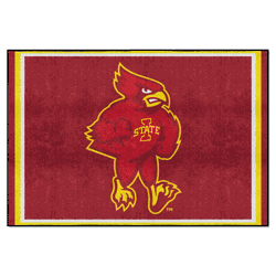 Iowa State Cyclones 5ft. x 8 ft. Plush Area Rug