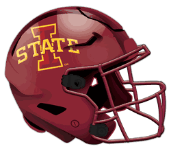 Iowa State Cyclones Authentic Helmet Cutout 24"