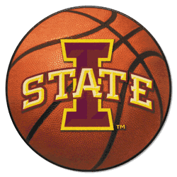 Iowa State Cyclones Basketball Rug - 27in. Diameter
