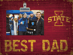 Iowa State Cyclones Best Dad Clip Frame
