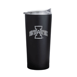 Iowa State Cyclones Black 20oz Foil Powder Coat Tumbler