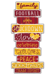 Iowa State Cyclones Celebrations Stack 24" Sign