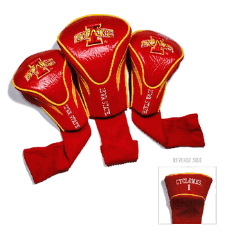Iowa State Cyclones Club 3 Piece Contour Headcover Set